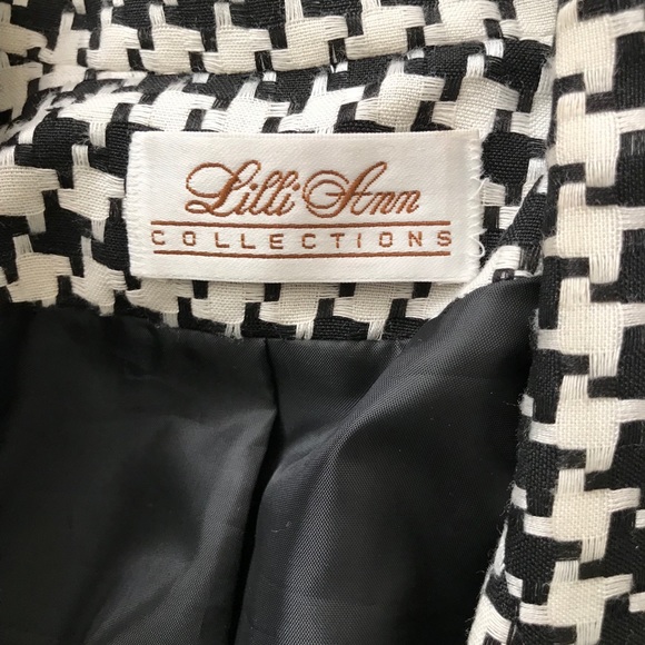 Piped Houndstooth Topper Jacket - Picture 6 of 6